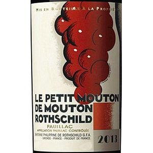 2013 Le Petit Mouton de Mouton Rothschild, Pauillac 6x75cl