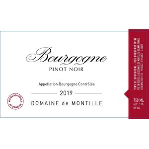 2021 Domaine de Montille, Bourgogne, Pinot Noir 3x150cl