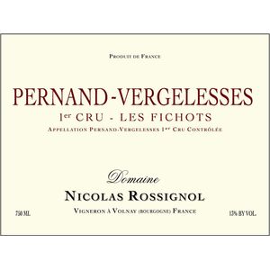 2018 Nicolas Rossignol, Pernand-Vergelesses Premier Cru, Les Fichots 12x75cl