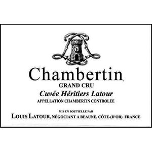 2021 Domaine Louis Latour, Chambertin Grand Cru, Cuvee Heritiers 6x75cl