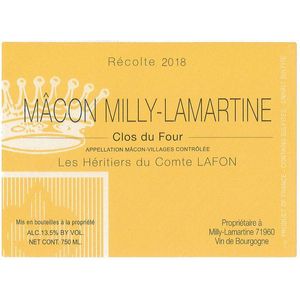 2020 Les Heritiers du Comte Lafon, Macon, Milly-Lamartine Clos Four 12x75cl