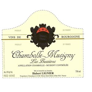 2015 Hubert Lignier, Chambolle-Musigny, Les Bussieres 12x75cl