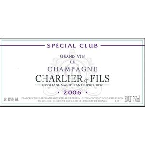 2015 Charlier & Fils, Special Club Brut, Champagne 6x75cl