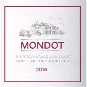 2019 Mondot, Saint-Emilion Grand Cru 6x75cl