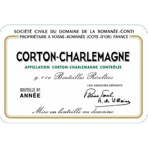 2020 Domaine de la Romanee-Conti, Corton-Charlemagne Grand Cru 1x75cl