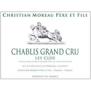 2018 Domaine Christian Moreau Pere & Fils, Chablis Grand Cru, Les Clos 12x75cl