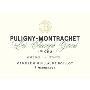 2023 Camille & Guillaume Boillot, Puligny-Montrachet Premier Cru, Champ Gain 6x75cl