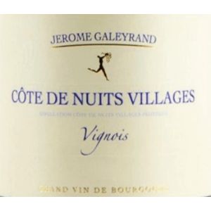 2018 Jerome Galeyrand, Cote de Nuits-Villages, Aux Vignois 6x75cl