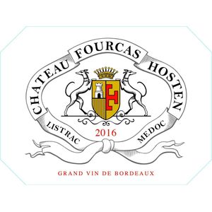 2016 Chateau Fourcas Hosten, Listrac-Medoc 6x150cl