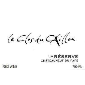 2019 le Clos du Caillou, Chateauneuf-du-Pape, La Reserve 6x150cl