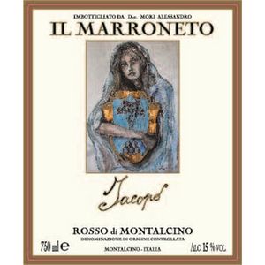 2021 Marroneto, Rosso di Montalcino, Selezione Iacopo 6x75cl