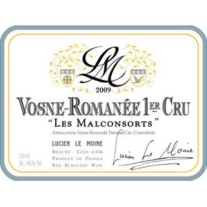 2010 Lucien Le Moine, Vosne-Romanee Premier Cru, Aux Malconsorts 6x75cl
