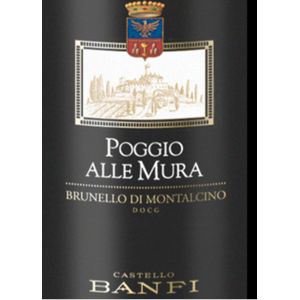 2016 Castello Banfi, Brunello di Montalcino, Poggio Alle Mura 6x75cl