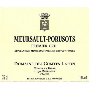 2022 Domaine des Comtes Lafon, Meursault Premier Cru, Porusots 12x75cl