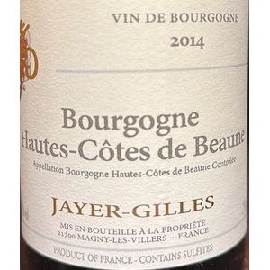 2014 Jayer-Gilles, Bourgogne, Hautes Cotes de Beaune Blanc 12x75cl