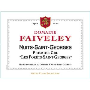 2021 Domaine Faiveley, Nuits-Saint-Georges Premier Cru, Les Porrets-Saint-Georges 6x75cl