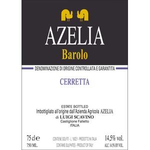2017 Azelia, Barolo, Cerretta 6x75cl