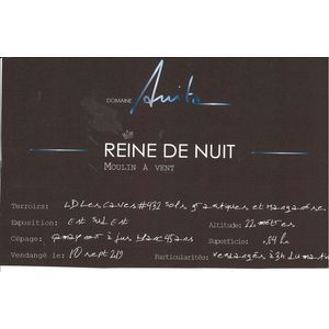 2023 Domaine Anita, Moulin-a-Vent, Reine de Nuit 6x75cl