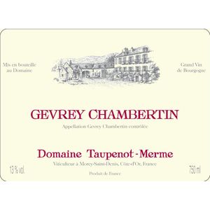 2019 Domaine Taupenot-Merme, Gevrey-Chambertin 6x75cl