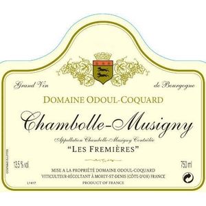2020 Odoul Coquard, Chambolle-Musigny, Les Fremieres 6x75cl