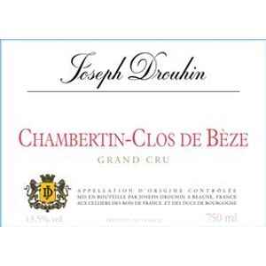 2015 Joseph Drouhin, Chambertin-Clos de Beze Grand Cru 6x75cl
