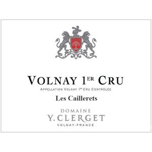 2015 Domaine Y. Clerget, Volnay Premier Cru, Les Caillerets 6x75cl