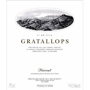 2010 Alvaro Palacios, Gratallops, Priorat DOC 6x75cl