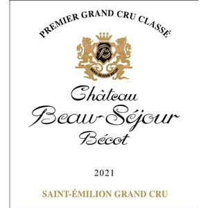 2021 Chateau Beau-Sejour Becot Premier Grand Cru Classe B, Saint-Emilion Grand Cru 6x75cl