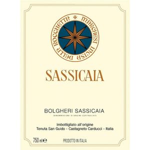 2021 Sassicaia, Tenuta San Guido, Bolgheri 6x75cl