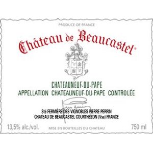 2013 Chateau de Beaucastel Rouge, Chateauneuf-du-Pape 6x75cl