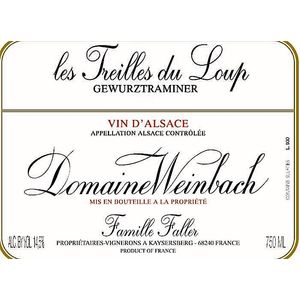 2022 Domaine Weinbach, les Treilles du Loup Gewurztraminer, Alsace 6x75cl