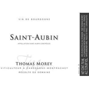 2022 Thomas Morey, Saint-Aubin 6x75cl