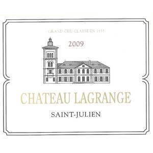 2009 Chateau Lagrange 3eme Cru Classe, Saint-Julien 12x75cl