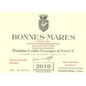 2019 Domaine Comte Georges de Vogue, Bonnes Mares Grand Cru 6x75cl