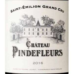 2016 Chateau Pindefleurs, Saint-Emilion Grand Cru 6x150cl