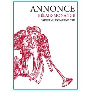 2017 Annonce de Belair-Monange, Saint-Emilion Grand Cru 6x75cl
