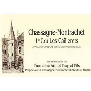 2020 Guy Amiot et Fils, Chassagne-Montrachet Premier Cru, Cailleret 12x75cl