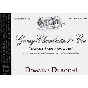 2020 Domaine Duroche, Gevrey-Chambertin Premier Cru, Lavaut Saint-Jacques 6x75cl