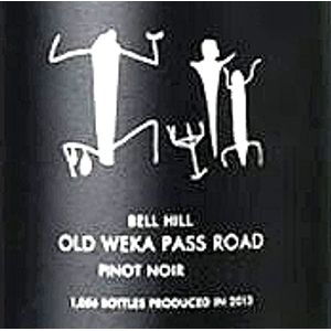 2016 Bell Hill, Old Weka Pass Road Pinot Noir, Canterbury 6x75cl