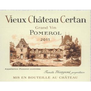 2011 Vieux Chateau Certan, Pomerol 6x75cl