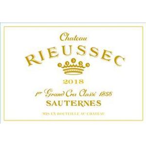 2018 Chateau Rieussec Premier Cru Classe, Sauternes 6x75cl