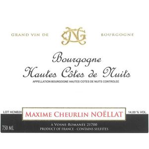 2022 Maxime Cheurlin Noellat, Bourgogne, Hautes Cotes de Nuits Blanc 12x75cl