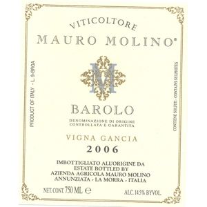 1997 Mauro Molino, Barolo, Gancia 12x75cl