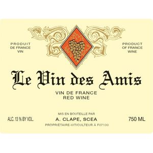 2022 Auguste Clape, Le Vin des Amis, VdF 6x75cl