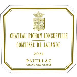 2021 Chateau Pichon Longueville Comtesse de Lalande 2eme Cru Classe, Pauillac 3x75cl
