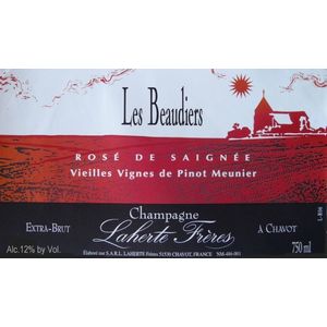 NV Laherte Freres, Les Beaudiers Rose de Saignee 6x75cl