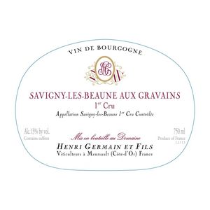 2022 Henri Germain, Savigny-les-Beaune Premier Cru, Aux Gravains 6x75cl
