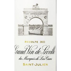 2022 Chateau Leoville Las Cases 2eme Cru Classe, Saint-Julien 6x75cl