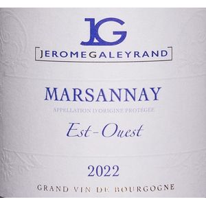 2023 Jerome Galeyrand, Marsannay, Est-Ouest 6x75cl