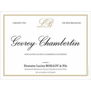 2020 Lucien Boillot, Gevrey-Chambertin 12x75cl